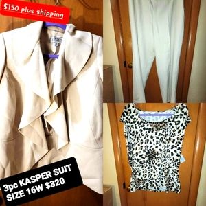 Ladies Three Piece Pant Suit 16w